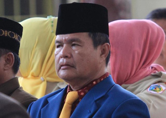 Kepala Dinas Dinas Sosial dan Ketenagakerjaan Kotamobagu Haris Podomi