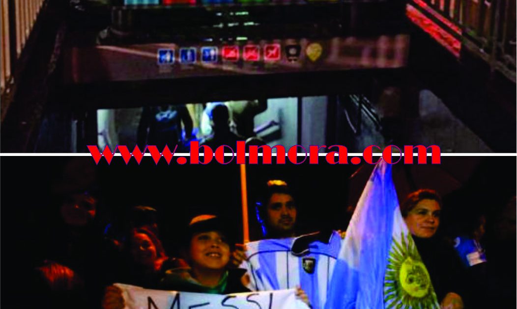 dukungan moral kepada messi