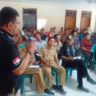 BNNK Bolmong Menggelar Sosialisasi Diseminasi Informasi tentang Bahaya Narkoba