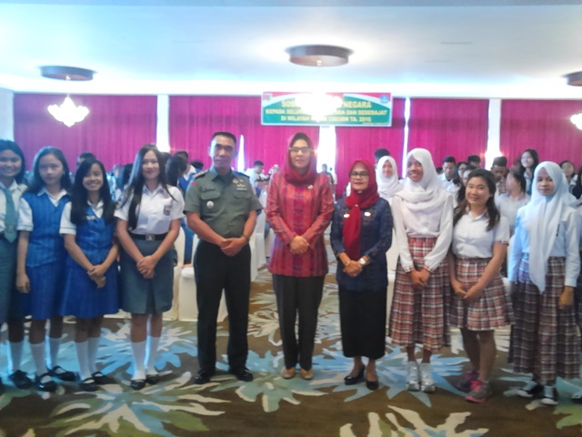 Foto Bersama Usai Sosialisasi Bela Negara