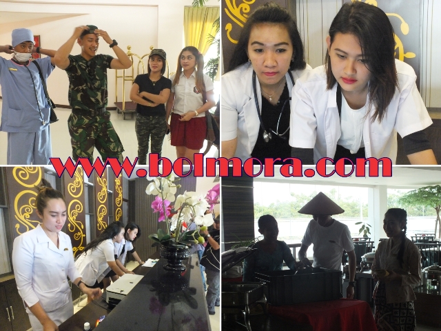 Suasana HUT ke-71 Kemerdekaan RI di Sutanraja Hotel Kotamobagu