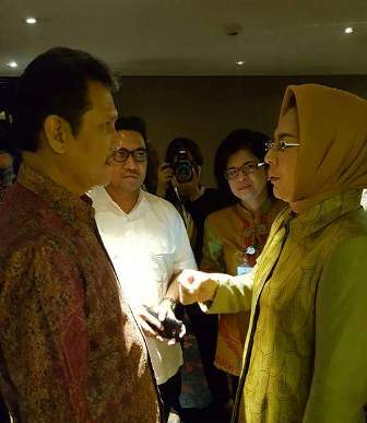 Wali Kota Kotamobagu Tatong Bara Temui KemenPAN-RB