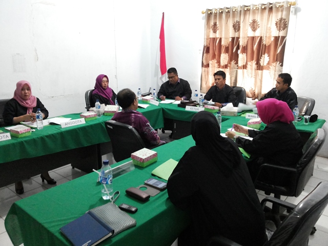 Suasana Sidang MP-TGR Pemkot Kotamobagu