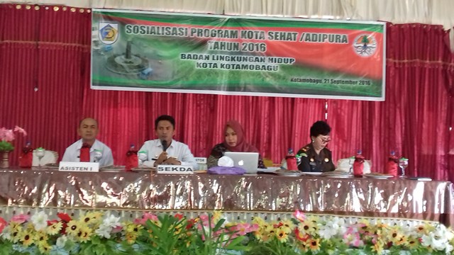 Suasana Sosialisasi Kota Sehat