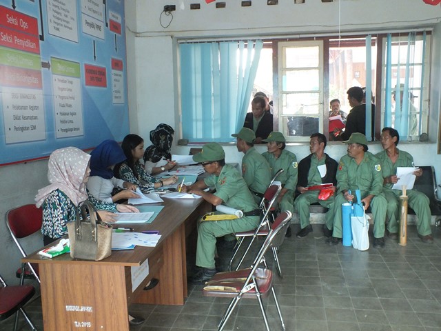 Kinerja Linmas Akan Dievaluasi Sebelum Menerima Insentif