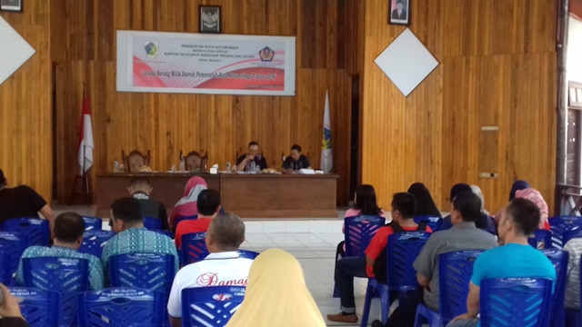 Pemkot Kotamobagu Gelar Lelang Aset