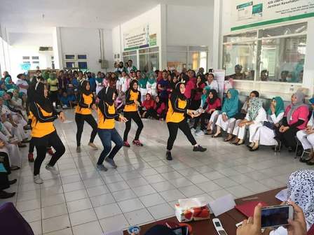 RSUD Kotamobagu Gelar Lomba Dance Cuci Tangan Higienis
