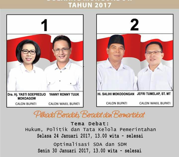 Video Debat Publik Cabup-Cawabup Kabupaten Bolmong