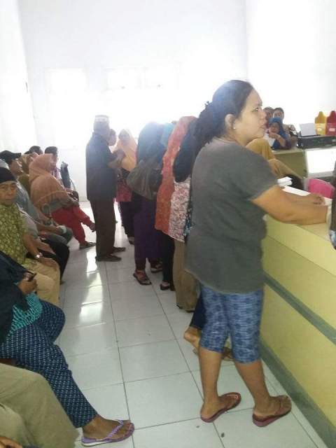 Pasien di RSUD Kotamobagu Membludak