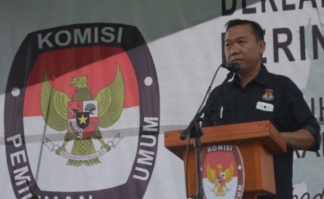 Komisioner KPU Bolmong Daendels Soboadile