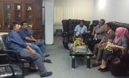 anggota DPRD Gorut kunjungi Kotamobagu