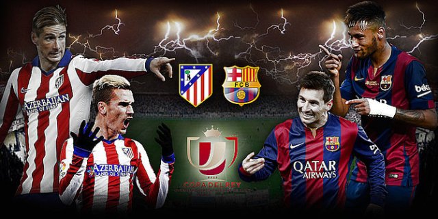 Copa del Rey: Atletico Madrid Jamu Barcelona di Semi Final