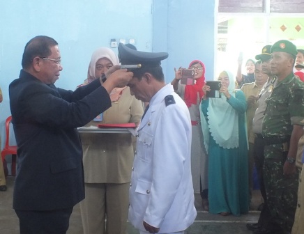 Sangadi Tadoy Dilantik