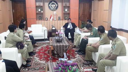 Pemkab Bolmong dan BPK Bahas Program TMMD