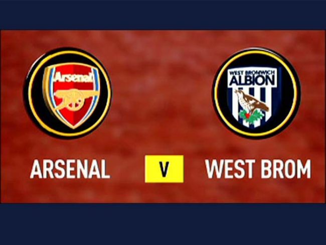 Live Streaming West Bromwich Albion vs Arsenal