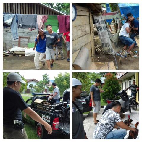 Tim Bogani Satya Haprabu Bongkar Dua Lokasi Perjudian Sabung Ayam