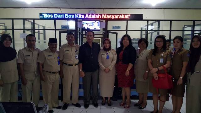 Ombudsman Perwakilan Sulut Kunjungi Disdukcapil Kotamobagu