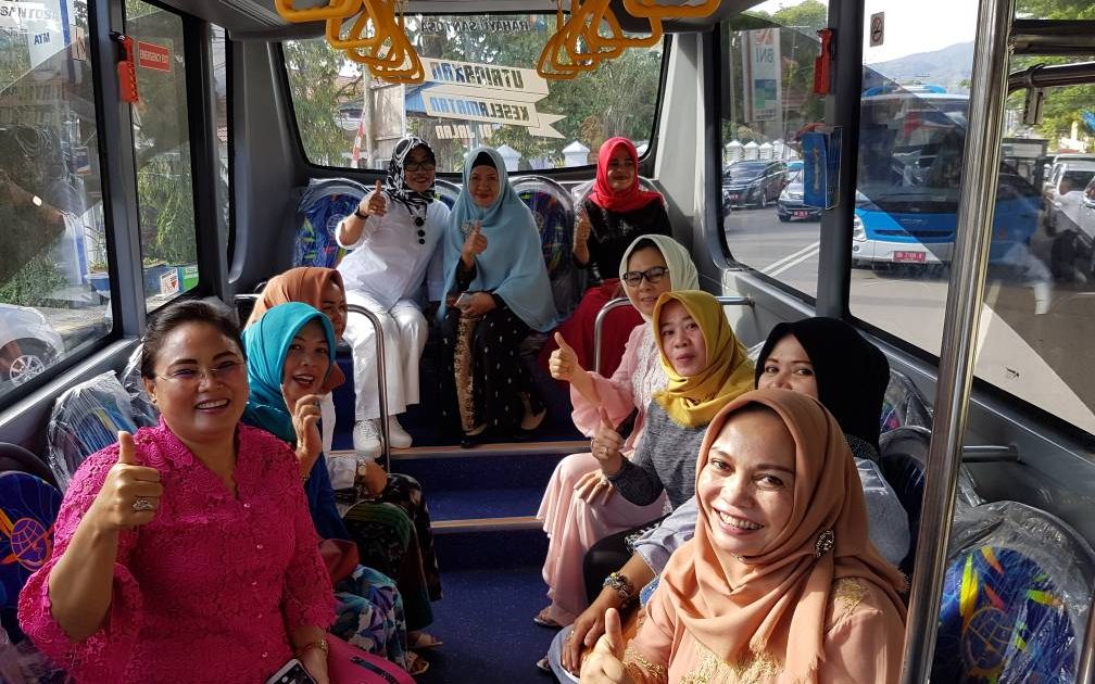 Pemkot Kotamobagu Safari Lebaran Gunakan Bus
