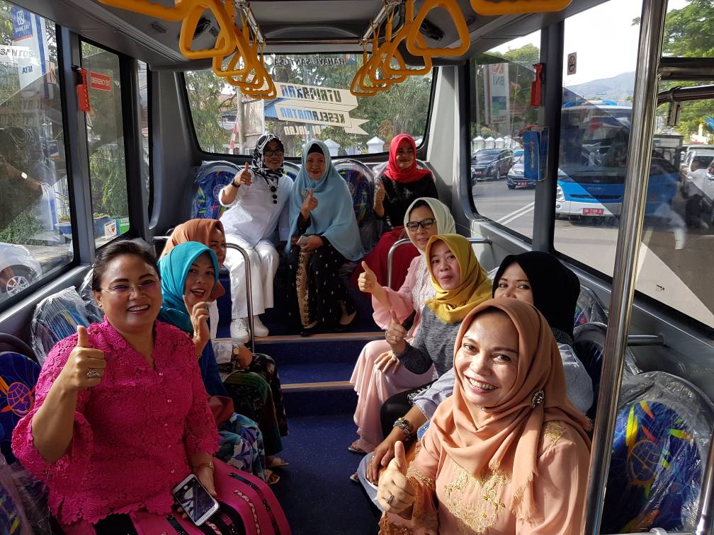 Pemkot Kotamobagu Safari Lebaran Gunakan Bus