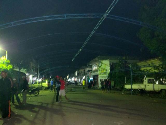 Pemuda Gogagoman Gelar Pasar Senggol di Kompleks Pasar 23 Maret