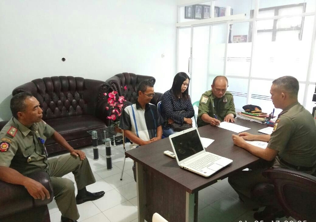 Pemilik Toko Tita Dipanggil Menghadap di Dinas Satpol-PP Kotamobagu