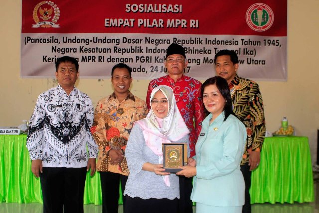 4 Anggota MPR RI Sosialisasikan Empat Pilar di Bolmut