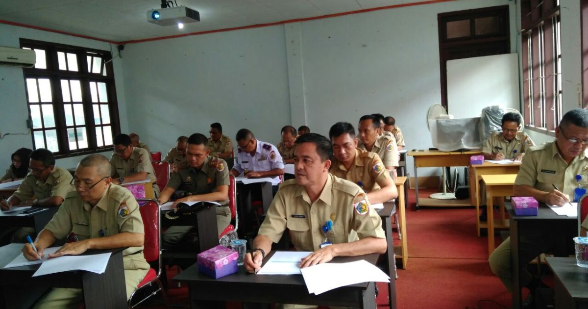 23 Kepala SKPD Pemkot Kotamobagu Ikuti Job Fit