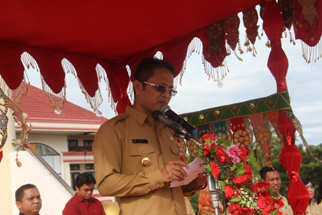 Yanny Pimpin Apel Perdana Pasca Libur Lebaran