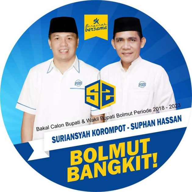 Dukungan Mengalir Deras, S2 Optimis Mulus Jadi Konsestan Pilkada Bolmut