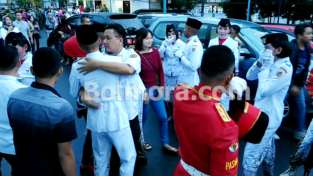 Ini Video Kegembiraan Paskibraka Kotamobagu Usai Melaksanakan Tugas