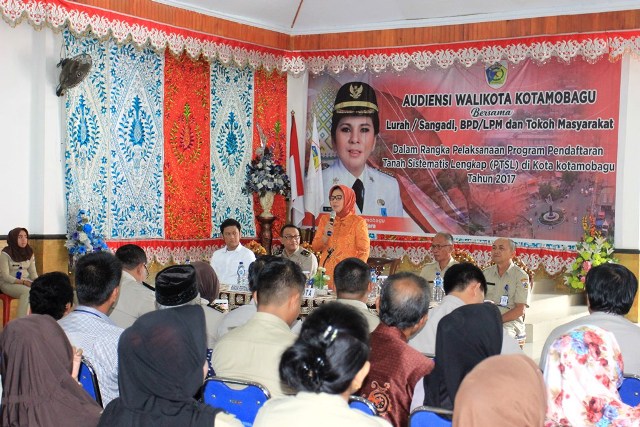 Wali Kota Buka Sosisalisasi Program PTSL Tahun 2017