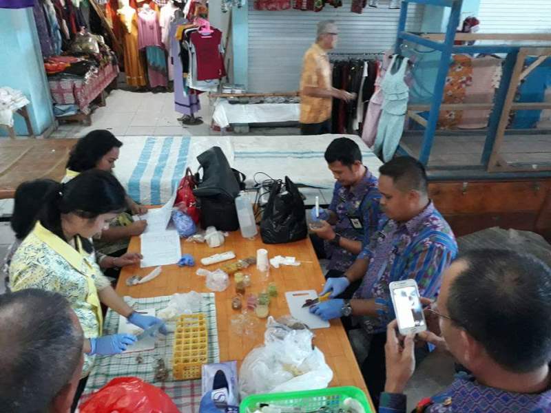 Pasar 23 Maret Bebas Makanan Berbahaya