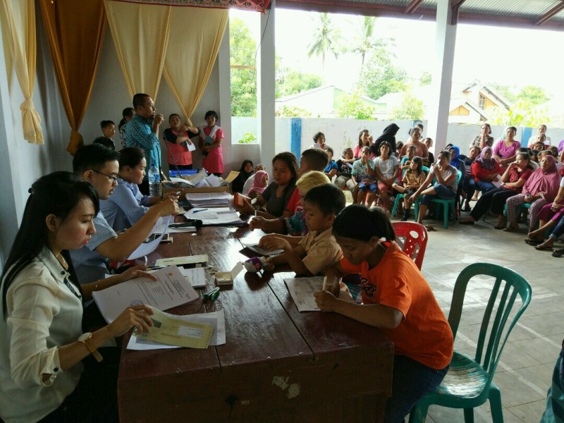 Program Anak Asuh Pemkot di Kotamobagu Selatan Mulai Disalurkan