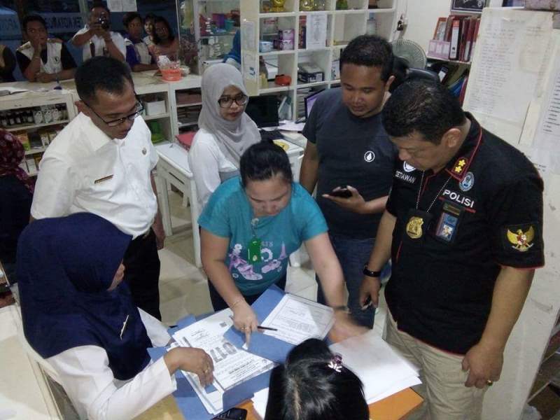 Dinkes Bersama Tim Gabungan Razia Apotek dan Toko Obat