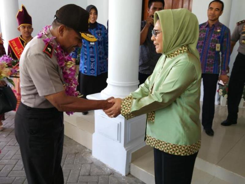 Tatong Terima Kunjungan Wakapolda Sulut
