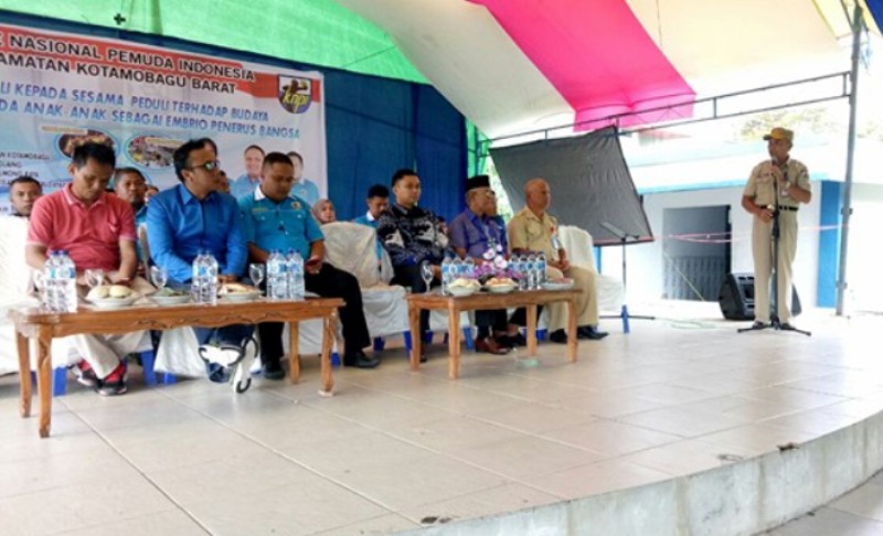 Asisten I Buka Kegiatan Lomba Seni Budaya yang Digelar PK KNPI Kotamobagu Barat