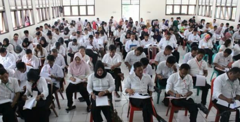 KPU Kotamobagu Gelar Tes Tertulis Calon PPK dan PPS