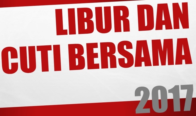 Cuti Bersama Mulai 25 s.d 29 Desember 2017