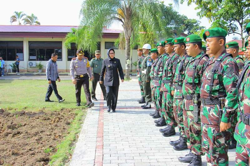 Wali Kota Irup Apel Gelar Pasukan Operasi Lilin 2017