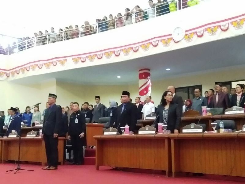 Ratusan Warga Dumoga Hadiri Pelantikan Ramly J. Manggopa