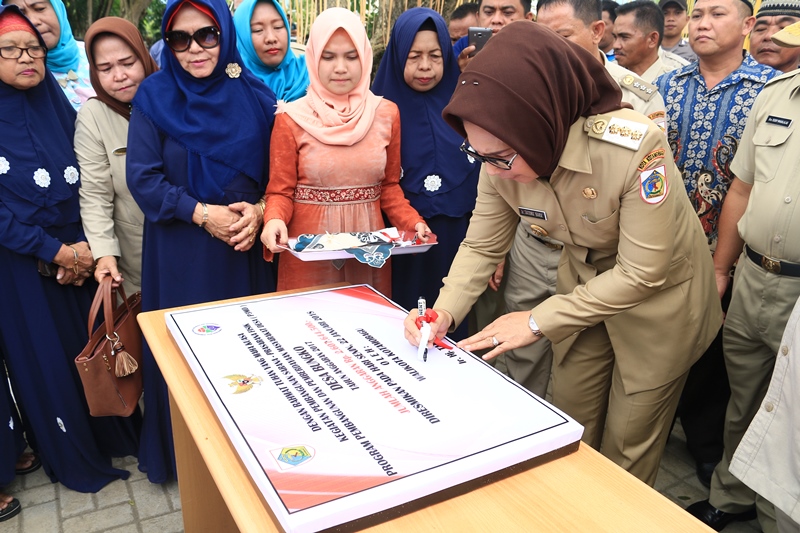 Wali Kota Resmikan Sarana Prasarana Fisik P3MD