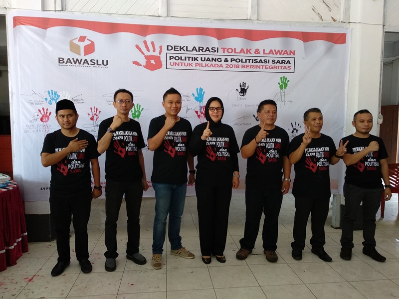Video Panwaslu Kotamobgau Gelar Deklarasi Tolak Politik Uang dan Politisasi SARA