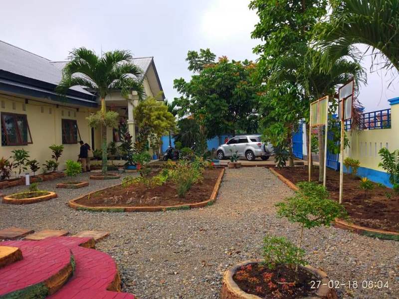 Kantor Kelurahan Matali Dipercantik