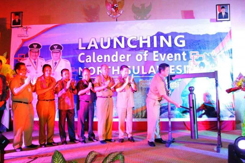 Pjs Wali Kota Hadiri Launching Calender of Event North Sulawesi Tahun 2018