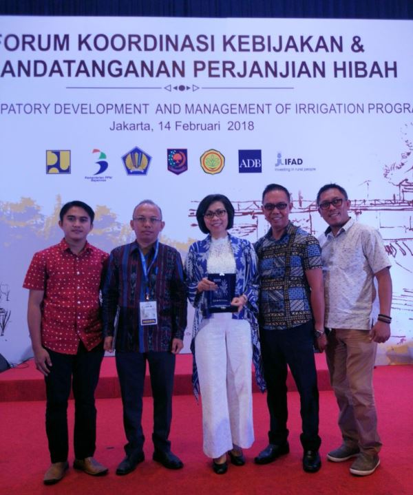 Penandatangan Perjanjian Hibah