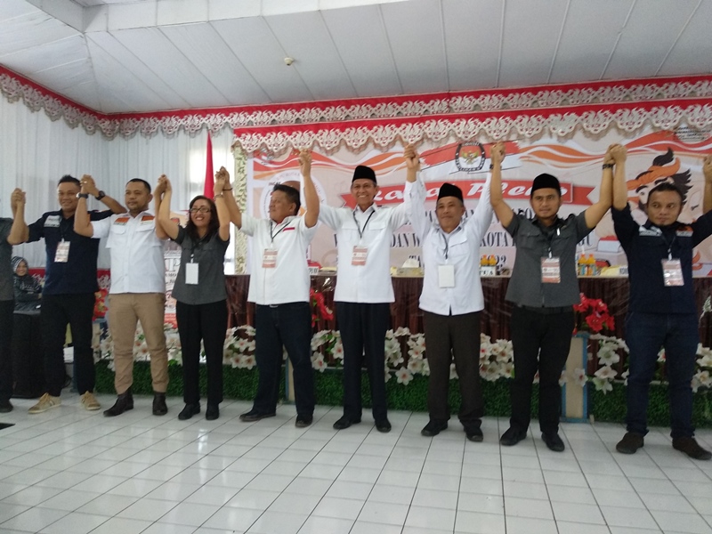 KPUD Kotamobagu Gelar Rapat Pleno Penetapan Calon