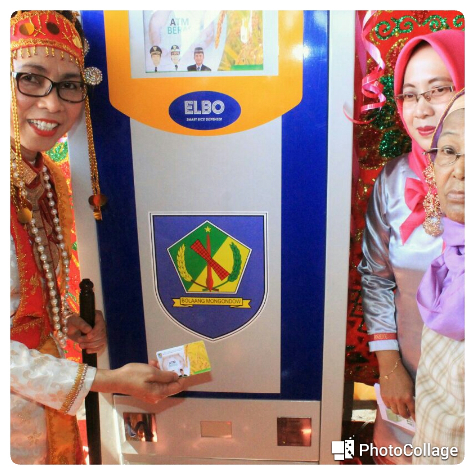 Pemkab Bolmong Luncurkan ATM Beras untuk Masyarakat Kurang Mampu