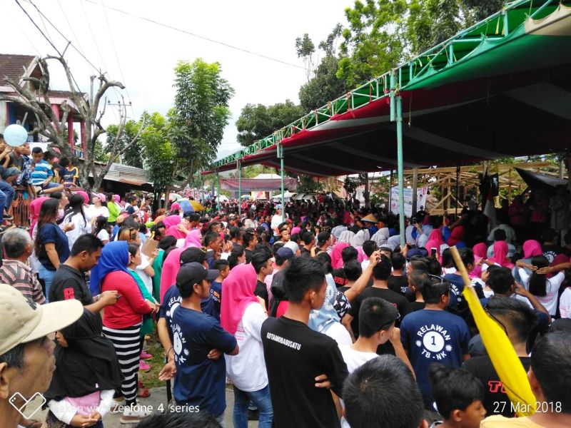 Video Orasi Politik Pasangan TB-NK di Hadapan Ribuan Pendukung di Gogagoman