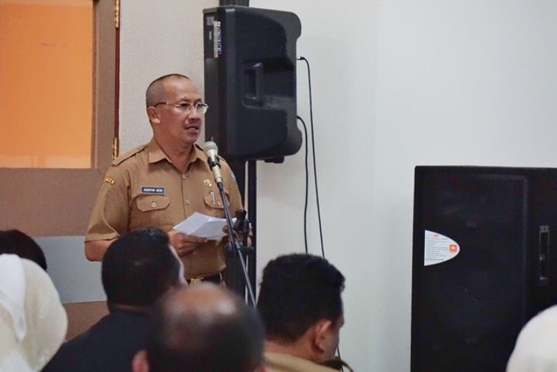 Sekda Bolmut Resmi Membuka Bimtek e-LHKPN