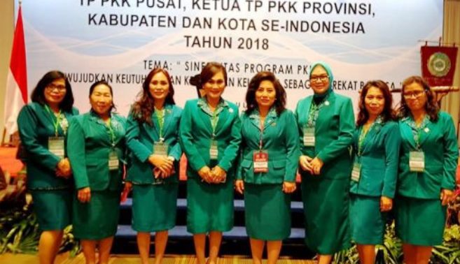 Lesly Lanny Kaligis Mengikuti Rakor TP-PKK Pusat